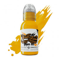 Краска World Famous Tattoo Ink California Gold